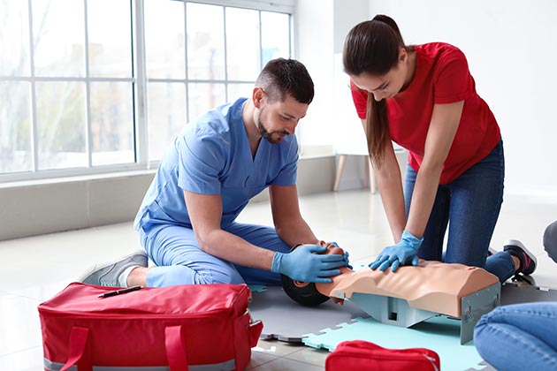 First Aid and CPR Training at Work?