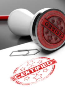Fire Certificate Management for Industry​