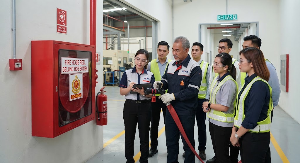 Fire Hose Reel Training 2
